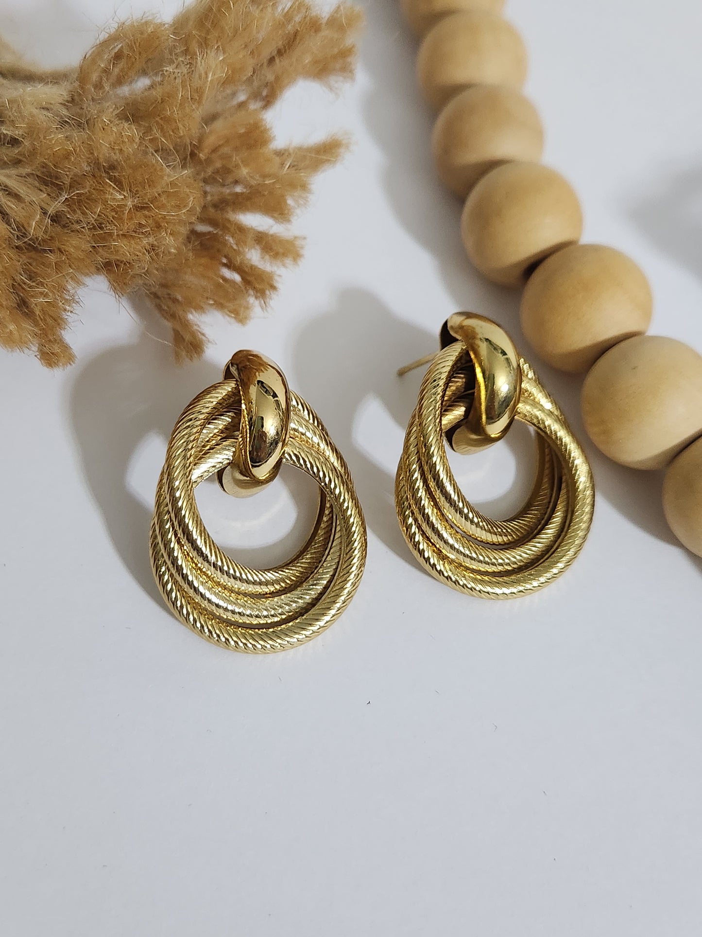 Aretes de argollas