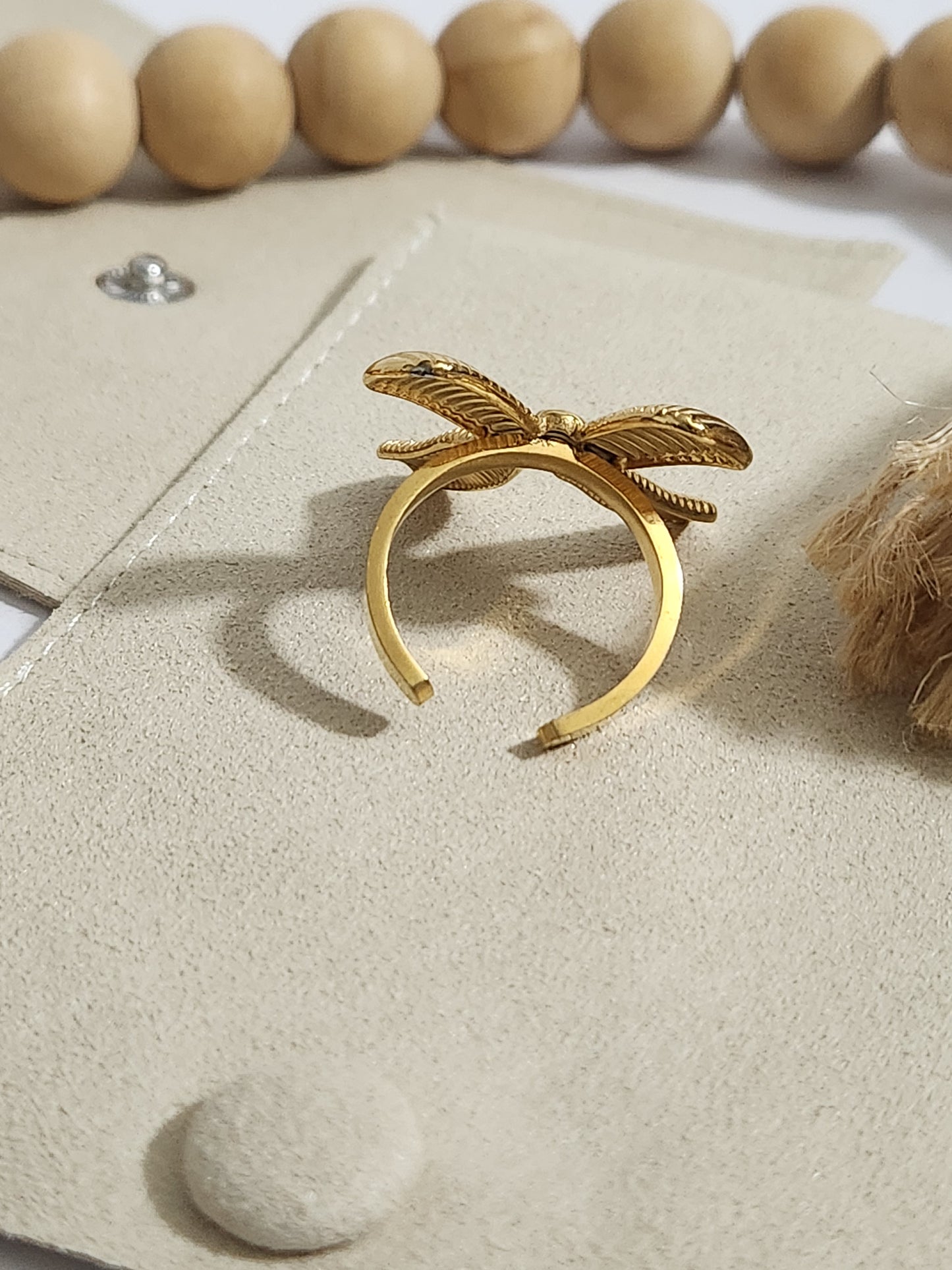 Sortija lazo ajustable