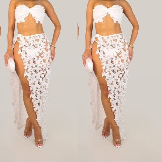 Saint-Tropez lace set