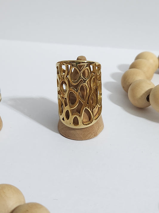 Sortija estilo corona