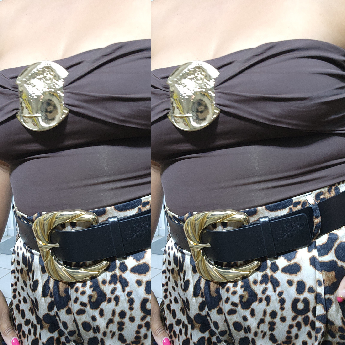 Bodysuit color chocolate